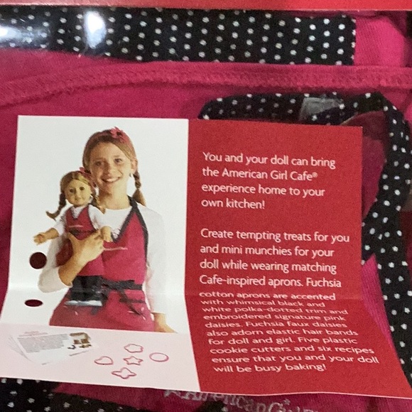 American Girl Doll Matching Apron set OS - Picture 10 of 10